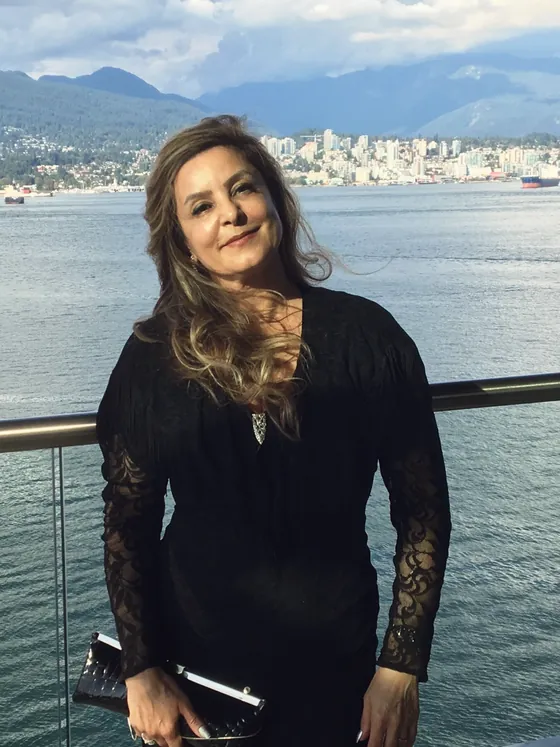 Shirin, owner and senior stylist at House of Hairstylists.